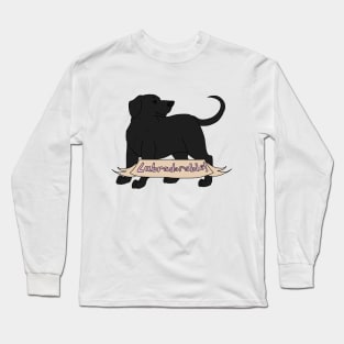 Labradorable! (Black Lab) Long Sleeve T-Shirt